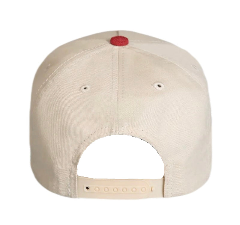 Varsity Red Suede Snapback