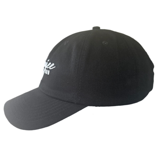 Black Cotton Dad Hat