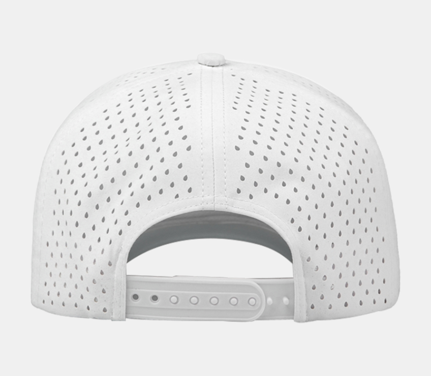 White Trucker Rope Hat