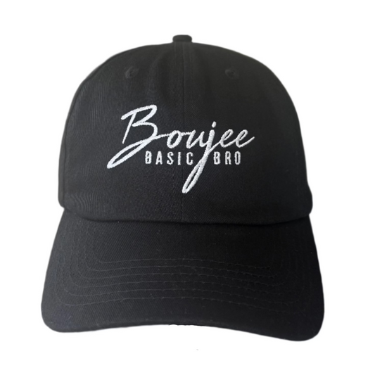 Black Cotton Dad Hat